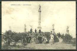 CP - LEGE (LOIRE INFERIEURE) : LA COLONNE - AU DOS : LA ROCHE S/ YON A NANTES - BAZOCHES S/ LE BETZ (LOIRET) - Legé