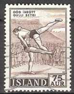 ICELAND #STAMPS FROM YEAR 1955 - Oblitérés