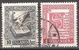 ICELAND #STAMPS FROM YEAR 1953 - Oblitérés