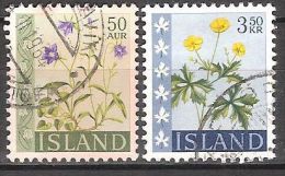 ICELAND #STAMPS FROM YEAR 1962 - Used Stamps