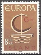 ICELAND #STAMPS FROM YEAR 1966 "EUROPE STAMPS" - Used Stamps