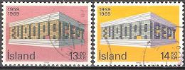 ICELAND #STAMPS FROM YEAR 1969 "EUROPE STAMPS" - Gebraucht