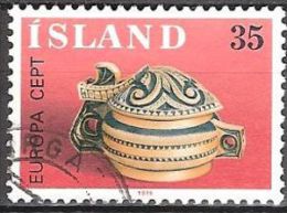 ICELAND #STAMPS FROM YEAR 1976 "EUROPE STAMPS" - Gebraucht