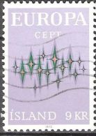ICELAND #STAMPS FROM YEAR 1972 "EUROPE STAMPS" - Oblitérés