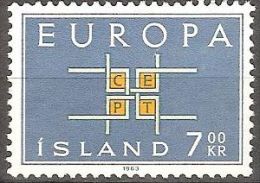 ICELAND #STAMPS FROM YEAR 1963 "EUROPE STAMPS" - Used Stamps