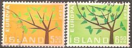 ICELAND #STAMPS FROM YEAR 1962 "EUROPE STAMPS" - Used Stamps