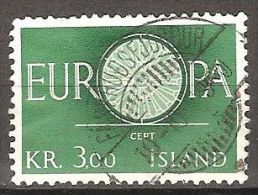 ICELAND #STAMPS FROM YEAR 1960 "EUROPE STAMPS" - Used Stamps