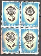 ICELAND #STAMPS FROM YEAR 1964 "EUROPE STAMPS" - Used Stamps