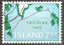 ICELAND #STAMPS FROM YEAR 1962 - Gebruikt