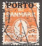 DENMARK #  PORTO  STAMPS FROM YEAR 1921 - Portomarken