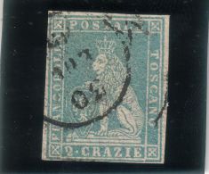 Toscana - 2 Crazie (annullato) - Sass. 13 - Siglato Luigi Gazzi - Toskana