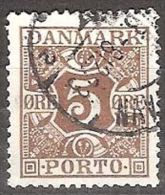 DENMARK #  PORTO  STAMPS FROM YEAR 1922 - Strafport