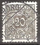 DENMARK #  PORTO  STAMPS FROM YEAR 1927 - Strafport