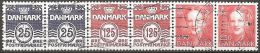 DENMARK #  STAMPS FROM BOOKLETS FROM YEAR 1991 - Markenheftchen