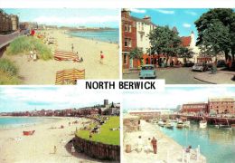 East Lothian. North Berwick. Carte Multivues De North Berwick. - East Lothian