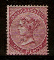 JAMAICA 18861d CARMINE SG 18a LIGHTLY MOUNTED MINT Cat £65 - Jamaica (...-1961)