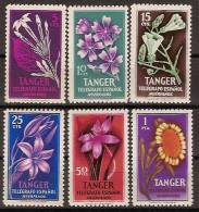 Tanger Huerfanos De Telegrafos 32/37 **  Flores - Marocco Spagnolo