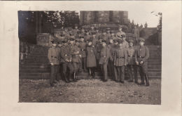 CP Photo Octobre 1916 DETMOLD - Hermanns-Denkmal Im Teutoburger Walde, Soldats Allemand (A45, Ww1, Wk1) - Detmold