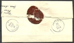 Estonia Estland Russie Letter From Pärnu Pernau To LEMSALU Lemsal 1869 - Cartas & Documentos