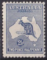 Australia 1917 Kangaroo 21/2d Blue 3rd Wmk MNH  SG 36 - Mint Stamps