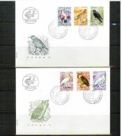 Jugoslawien / Yugoslavia / Yougoslavie 1972 Vogel / Birds FDC Postfrisch / Unmounted Mint - Lettres & Documents