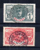 160517021 - AOF GUINEE Faidherbe 33 37 2nd Choix - Used Stamps