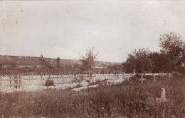 CP Photo Juin 1917 Romania - GAGESTI (judet De Vrancea) - Un Cimetière (A45, Ww1, Wk1) - Romania