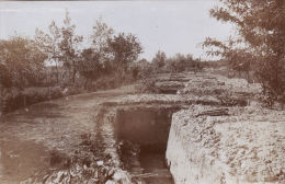 CP Photo 1917 Romania - GAGESTI (judet De Vrancea) - Tranchée Allemande (șanț) (A45, Ww1, Wk1) - Romania