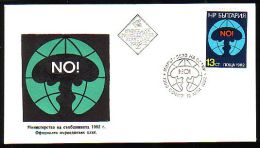 BULGARIA / BULGARIE - 1982 - 2 Sesion Speciale Des Nations Unie Sur Le Desarmement - FDC - OTAN