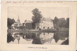 VITRY LA VILLE  MARNE CHATEAU - Vitry-la-Ville