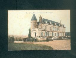 Montjavoult (60) - Chateau Du Bout Du Bois ( Animée Colorisée Ed. Bourgeix) - Montjavoult