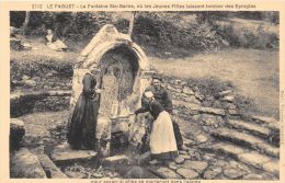 ¤¤   -   2712   -   LE FAOUET   -  La Fontaine Sainte-Barbe Où Les Jeunes Filles Laissent Tomber Des Epingles    -  ¤¤ - Faouët