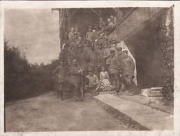 Photo Originale 1917 Romania - SZOVATA (Sovata) (judet De Mures) - Casa Ofițer German (A45, Ww1, Wk1) - Romania