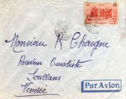 Enveloppe  Envoyée D'Afrique  Côte D'Ivoire   Avec Timbre  Du Soudan Année 1951 - Sudan (1954-...)