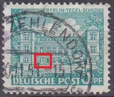 GERMANY BERLIN [1949] MiNr 0044 ( O/used ) [01] Plattenfehler I - Plaatfouten En Curiosa