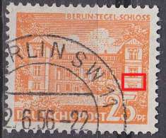 GERMANY BERLIN [1949] MiNr 0050 ( O ) Plattenfehler II (2) - Errors & Oddities