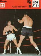 BOXE   *** ROGER MENETREY  ***   BILLY BACKUS  *** - Boxing