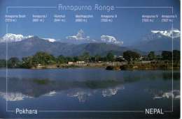 NEPAL : POKHARA - Annapurna Range - Nepal