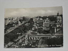 ROMA - Panorama E Via Dei Fori Imperiali - Mehransichten, Panoramakarten
