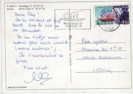 1053  Postal  Nordkapp 1994  Noruega  Cabo Norte - Briefe U. Dokumente