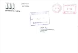 Niederlande Zwolle Stempel Postbus 1998 Gemeente Zwolle - Maschinenstempel (EMA)