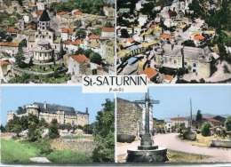 CPSM 63 ST SATURNIN MULTI VUES   Grand Format 15 X 10,5 - Otros & Sin Clasificación