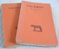 De L’Orateur De CICÉRON / 2 Tomes En Français-Latin Juxtalinéaires / Édition De 1950 - Livres Anciens