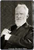 NOBEL PRIZE WINNERS George Bernard Shaw  Stamped Card 0951-2 - Nobel Prize Laureates