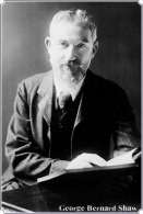 NOBEL PRIZE WINNERS George Bernard Shaw  Stamped Card 0951-2 - Nobelprijs