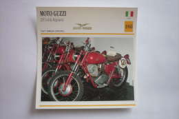 Transports - Sports Moto-carte Fiche Technique Moto ( Moto-guzzi 235 Lodola Regolarita ( Enduro  ) -1960 - Sport Moto