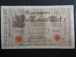 1910 A - 21 Avril 1910 - Billet 1000 Mark - Allemagne - Série A : N° 5318066 A - Banknote Deutschland Germany - 1.000 Mark