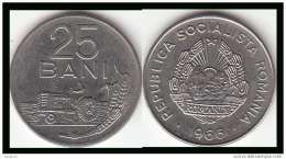 1966 Romania Roumanie Rumanien 25 Bani 1 Pcs. Circulated - Romania