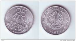1982 Romania Roumanie Rumanien 25 Bani  1 Pcs. Circulated - Romania