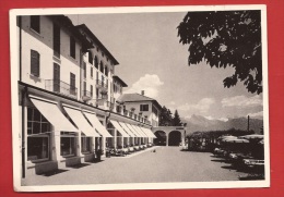 ATI-019 Hotel Brenscino Brissago Lago Maggiore,  Viaggiata Brissago 1955 - Brissago